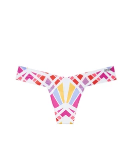 Victoria's Secret PINK Seamless Thong Panty Chevron - Picture 1 of 1