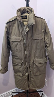 Vintage Outback Zero King Jacket Coat Mens 40 Tan Down Filled Winter  - Image 1 of 4