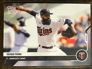 2020 Topps Now #OD-150 Sergio Romo Minnesota Twins - Picture 1 of 2
