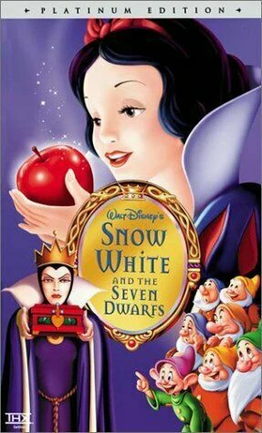 Snow White and the Seven Dwarfs (VHS, 2001, Platinum Edition)