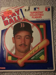Mike Greenwell Superstar Collectible plaque Red Sox - Picture 1 of 5