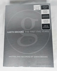 Garth Brooks Anthology The First Five Years Book + 5 CD Set - New Sealed - Picture 1 of 3