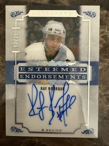 2023-24 Artifacts Esteemed Endorsements RAY BOURQUE Autograph Boston Bruins02/28 - Picture 1 of 6