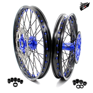 KKE 21/19'' Rims Wheels for YAMAHA YZ125 YZ250 99-16/ YZ250F 2001 YZ450F 03-2015 - Picture 1 of 12