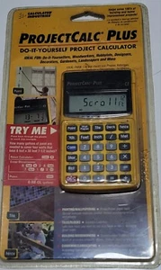 Calculated Industries 8528 ProjectCalc Plus MX Metric Project Calculator Yellow - Picture 1 of 15
