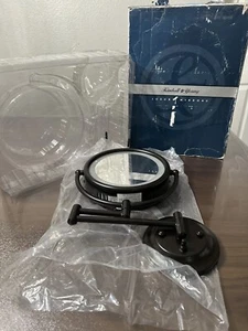 Espejo retrovisor LED de montaje en pared Kimball & Young 95195HW, negro - Imagen 1 de 12