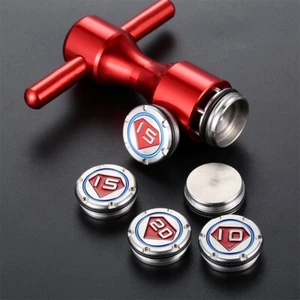 Golf Weights Stainless Tungsten Steel 2Pcs Fit for Titleist Scotty Cameron Red - Picture 1 of 18
