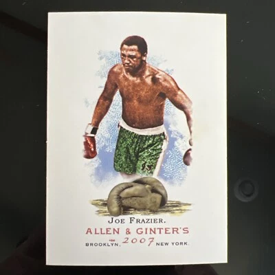 2007 Allen & Ginter’s #82 Joe Frazier Heavyweight Boxing Champion - Image 1 of 3