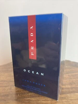 PRADA Luna Rossa OCEAN Eau de Toilette Spray Hombre 5.0fl oz/150ml NUEVO Y SELLADO Foto 1 de 4