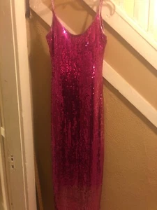 1990 vintage ashley ames sequins gown - Picture 1 of 8