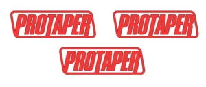 PROTAPER DIE-CUT Decal Sticker ( 3 PCS ) Offroad RC Truck NEW - Picture 1 of 13
