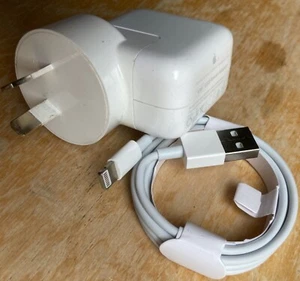 Genuine AU Apple USB Mains Charger Official iPhone iPod 10W 5v 2A Australia NZ - Picture 1 of 8