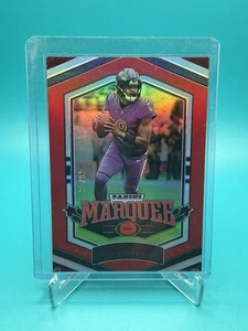 2022 Panini Chronicles Marquee - Lamar Jackson - Red Holo /99 - Picture 1 of 3