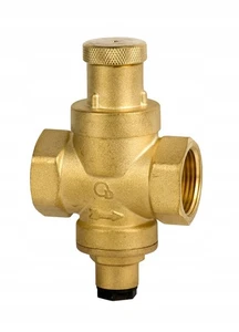 Druckminderer 3/4" DN20 Messing kompakt Druckregler Wasser 1-4 bar DIAMOND - Bild 1 von 2