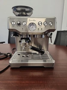 Breville BES870XL/B Espresso Machine With Grinder, Silver - Picture 1 of 7