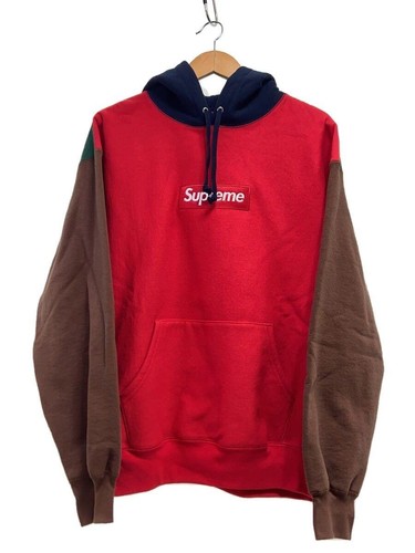 Supreme Felpa con Cappuccio 24AW Box Logo Felpa con Cappuccio Multi L Cotone Rosso