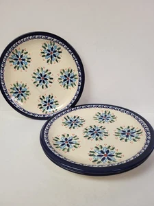 Vintage Polish Pottery Boleslawiec Dinner Plates - Picture 1 of 6