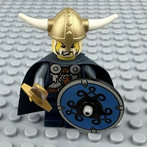 LEGO Viking Blue Chess King Minifigure w/ Shield and Sword vik027 Vikings - Picture 1 of 5