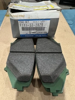 NEW OEM  Mazda RX-8 Front Brake Pads Set, Part# F1Y1-33-28ZB / F1Y13328ZB - Image 1 of 2