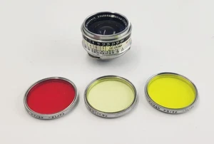 Kodak Retina Curtar-Xenon f:5.6 35mm Schneider Kreuznach Kens and 3 filters. - Picture 1 of 5