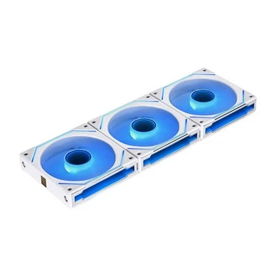 120mm Lian Li UNI FAN SL-INF, Reverse Flow, White, ARGB, 7-Blade, 2100RPM, 61.3C