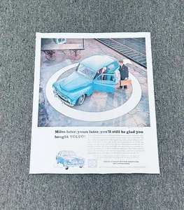 1960s Volvo original factory printed dealership showroom poster. - Picture 1 of 2
