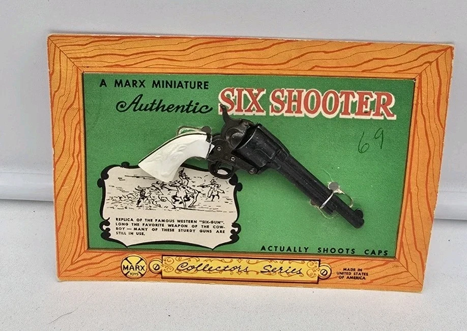 ビンテージ、銃槍 玩具六个射击其他古董老式玩具火药枪| eBay