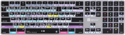 LogicKeyboard TITAN Wireless Backlit Keyboard for DaVinci Resolve - Mac - Image 1 of 4