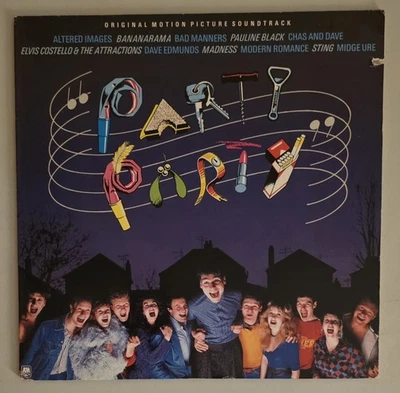 Party Party Soundtrack  Vintage 1980's Vinyl LP Record VG+  Madness  Sting - Image 1 of 2