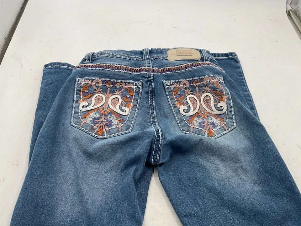👍BONITO Vaqueros Mujer Usados Angel Talla 3 Foto 1 de 2