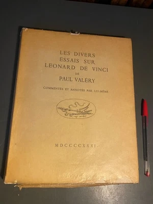 Paul Valéry — divers essais sur Léonard de Vinci - Éditions du Sagittaire, 1931 - Photo 1/4