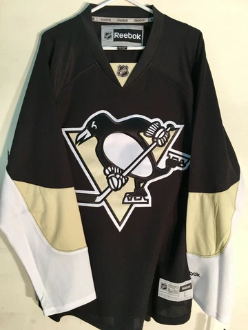 Reebok Premier NHL Jersey Pittsburgh Penguins Team Black sz XL Cover