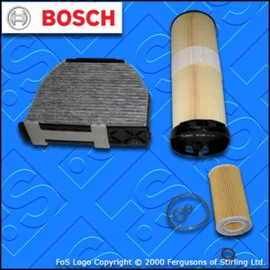 SERVICE KIT für MERCEDES C200 C220 CDI 204 OM646 ÖL LUFT INNENRAUMFILTER 2007-2009 - Bild 1 von 5