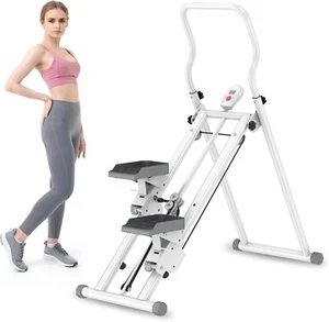 Stair Stepper, Folding Vertical Cardio Exercise Climber Stair-Master for Home, - Picture 1 of 8