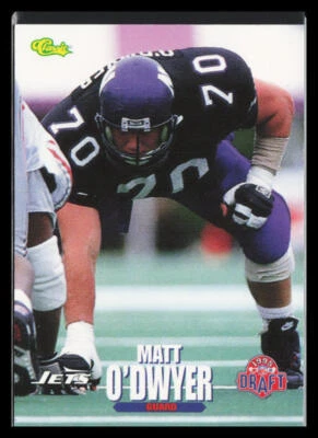 1995 Classic NFL Rookies Matt O'Dwyer #65 - Image 1 of 2