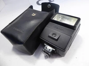 Canon Speedlite 177A Electronic Shoe Mount Flash + CASE TESTED WORKING 100% - Picture 1 of 7
