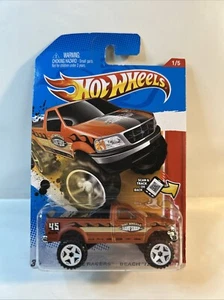 2012 Hot Wheels braun '95 Ford F-150 Truck Thrill Racer #206 - Bild 1 von 7