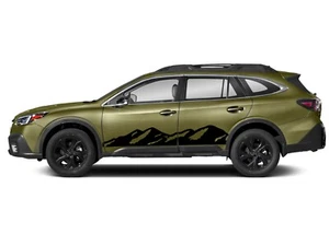 Door side mountain graphics stickers decal compatible with Subaru Outback - Picture 1 of 15