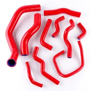 Red Radiator Silicone Hose For Nissan Silvia 200SX 240SX S13 S14 S15 SR20DET - Picture 1 of 12