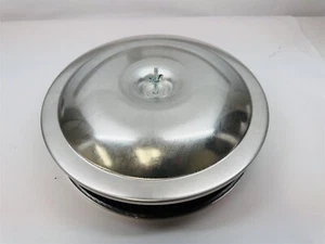 Limpiador de aire lavable reutilizable de aluminio girado 14"" x 3"" empotrado Chevy FordSBC - Imagen 1 de 3