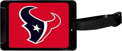 NFL Houston Texans Luggage Tag Bag Tag (2" x 3.5") - Image 1 of 2