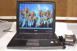 Dual Boot Dell Latitude D520 Laptop Windows 2000 XP Office2010 3GB GdBatWkGr8! - Picture 1 of 1