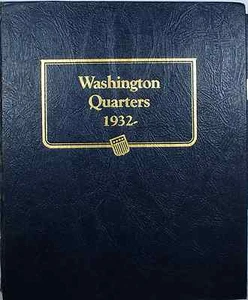 Complete Washington Quarters 1932-1998 Album 25C Silver Whitman Classic #9122-1 - Picture 1 of 9