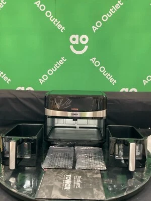 Tower Vortx Vizion 9L Dual Basket Air Fryer - Black T17100 #LA53464 - Image 1 of 4