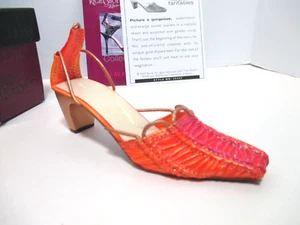 Raine Just the Right Shoe "Cords" Raine 2003, item 25443 NEW with COA/BOX - Picture 1 of 5