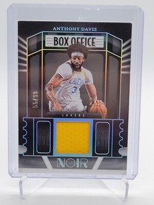 2022-23 Noir Anthony Davis Box Office Patch /99 No.BOM-ADV