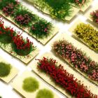 Selbstklebend Modell Gras Statisch Szenario Wildblumen Zubehör Büschel DIY