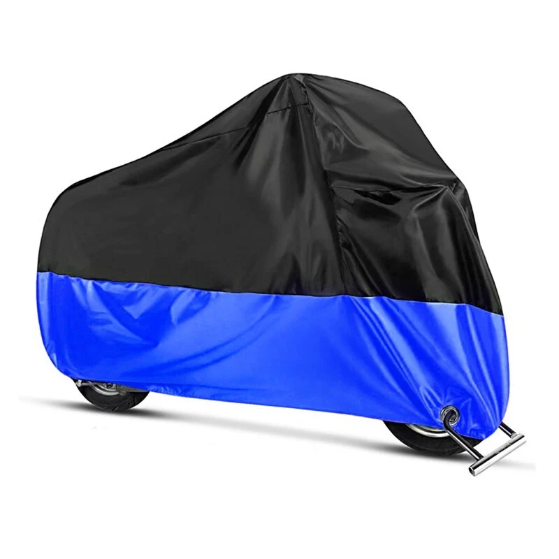 Motorcycle Cover XL for Kawasaki Versys 650, Versys-X 300, Z 650 blk-bl Foto 1 de 2