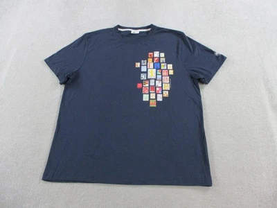 Roland Garros Париж рубашка мужская 2XL темно-2013 французский открытый теннис графический футболка - Изображение 1 из 4