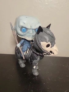 Funko Pop! Rides: Game of Thrones - Mounted White Walker #60 Vinyl Figure OOB - Picture 1 of 7